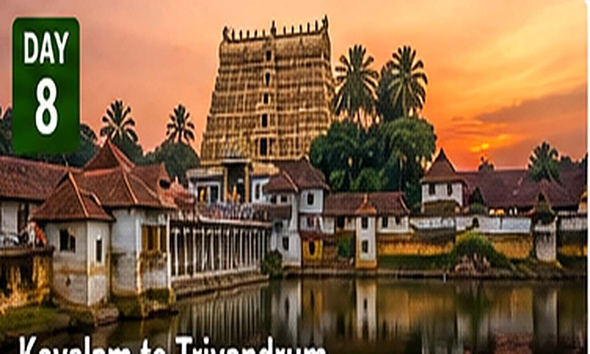 Kovalam to Kanyakumari sightseeing route, attractions and activities