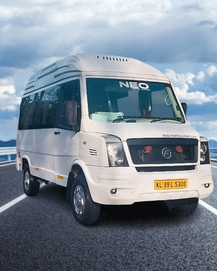 26 seater bus, traveller bus 26 seater rent