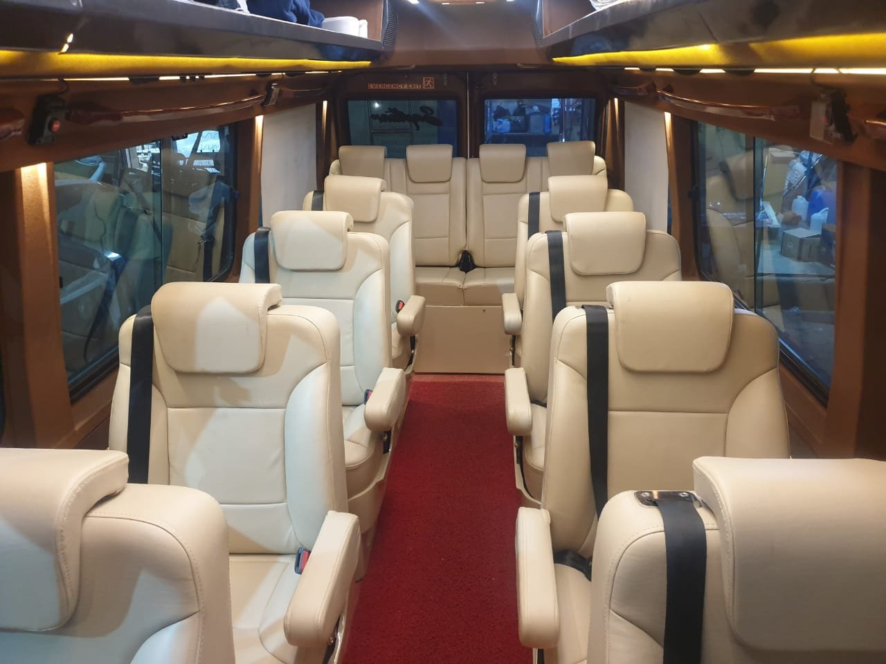 luxury tempo traveller hire