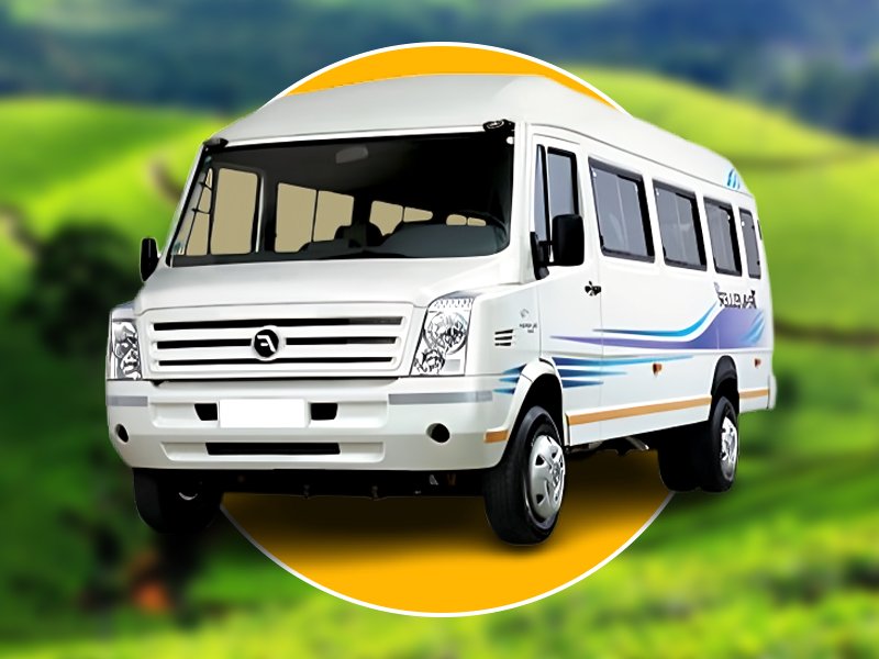 10 seater luxury tempo traveller in kerala
