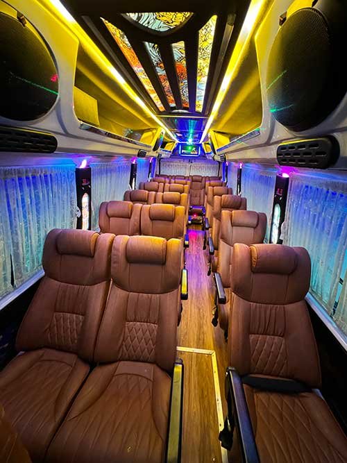 kerala luxury tempo charges, traveller rate per km